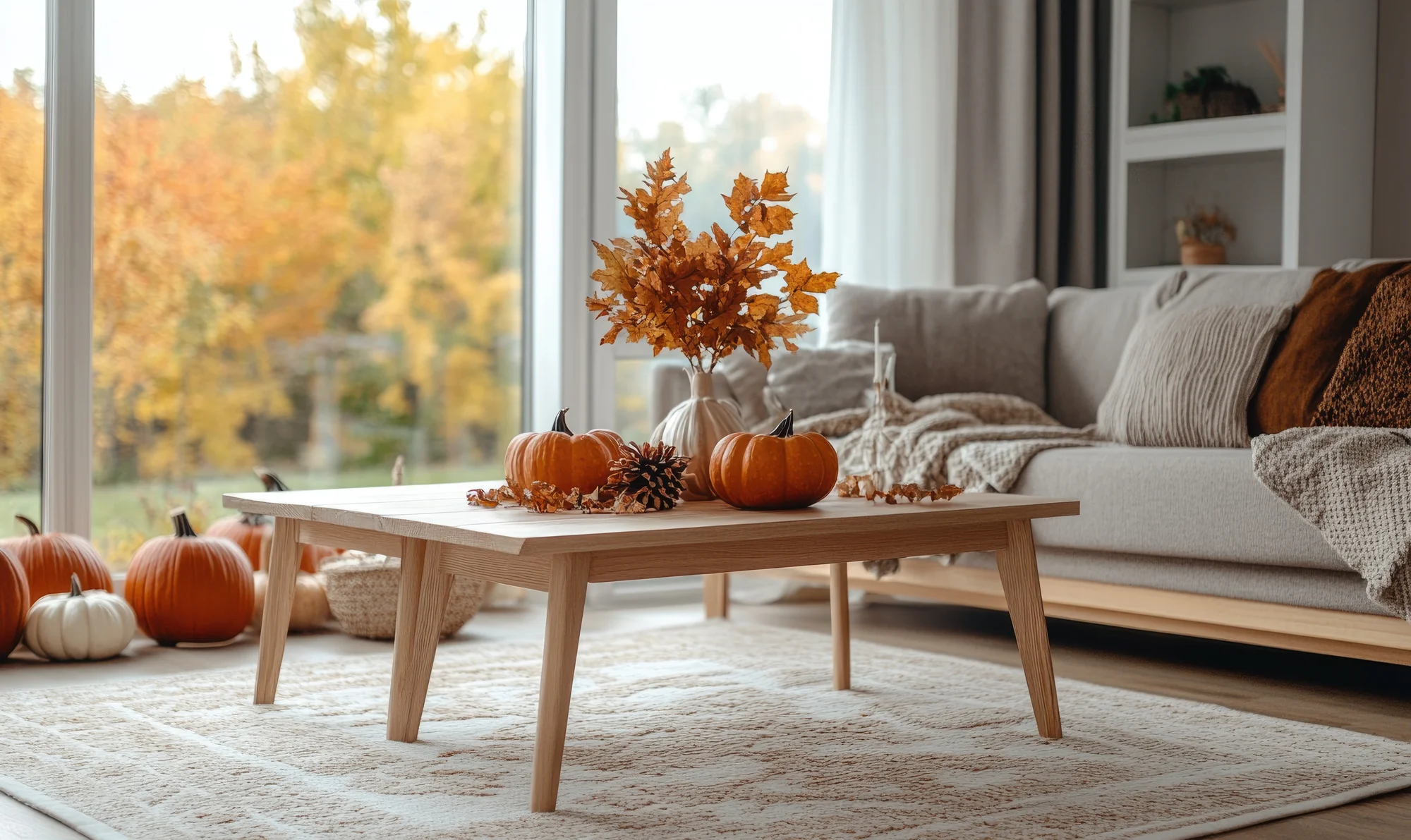 Dekoracje nie tylko na Halloween - jak odmienić swoje mieszkanie jesienią