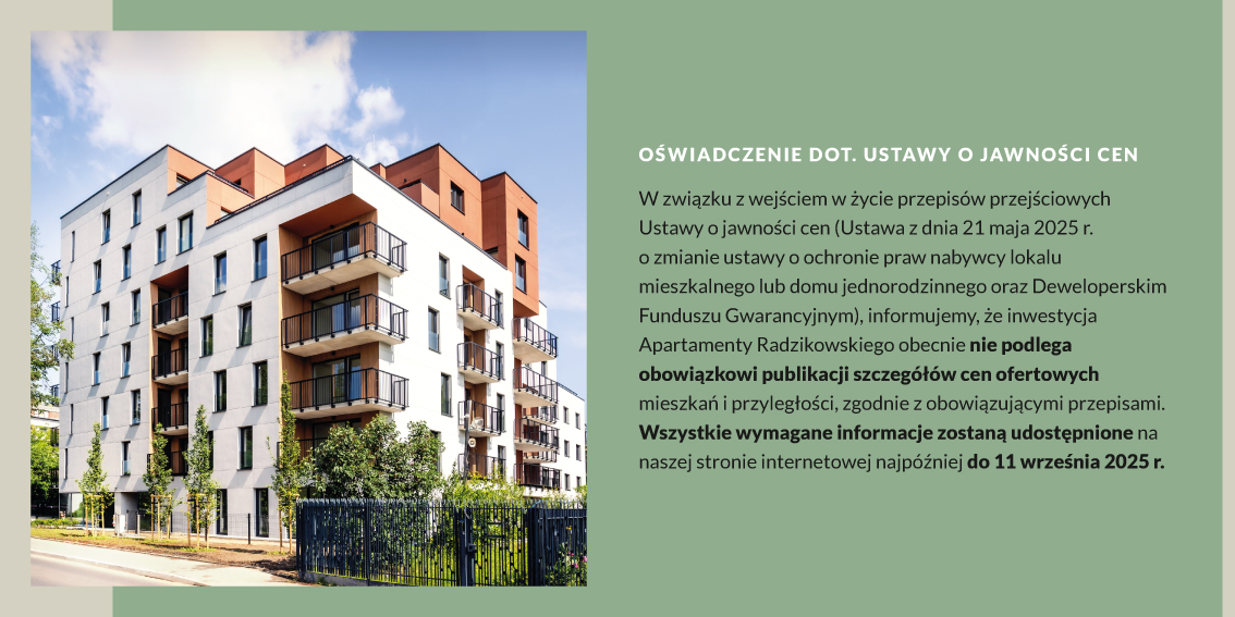Oświadczenie o jawności cen